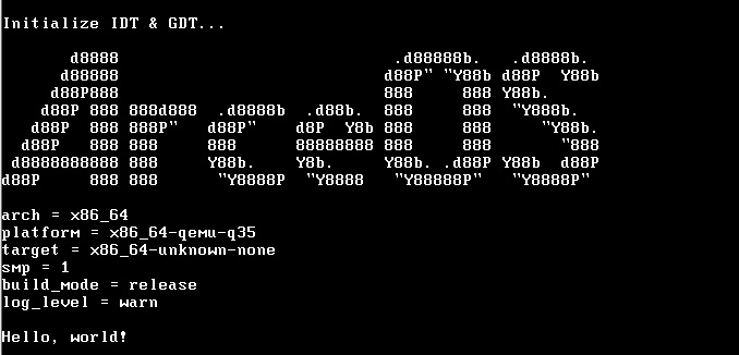 ArceOS 0.1